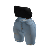 Black Ripped Jeans W/ Top