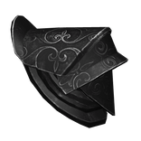 Black Rogue Emperor Left Pauldron