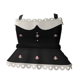 Black Rosebud Tea Dress - 3.0
