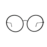 Black Round Glasses