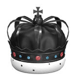 black royal crown
