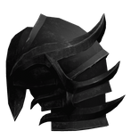 Black Royal Guard Left Pauldron
