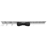 ♡ : black ruffled maid choker