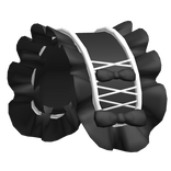 ♡ : black ruffled maid headband