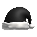 Black Santa Hat