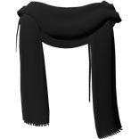 black scarf