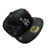Black scarFace x LA Fitted Cap | Tilted
