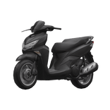 Black Scooter Motorcycle
