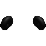  ♡ : black scrunchies for side pigtails