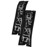 Black Sheet Zombie Talisman Eyepatch (R)