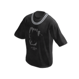 Black Shirt ☆ Cuban Chain