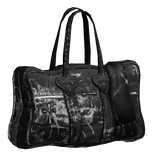 Black Sigil Chrome Handheld Duffel Bag