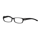 Black Silver Bullet Bayonetta Glasses
