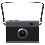 Black Silver Film Camera