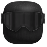 Black Ski Mask w Goggles