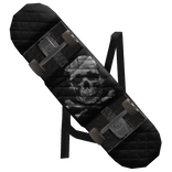 black skull y2k grunge skateboard backpack