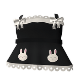 Black Sleepy Bunny Dress - 3.0