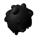 Black slime bee abdomen / Tail