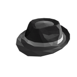Black Sparkle Fedora