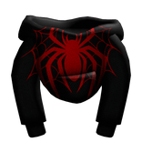 Black Spider Female Hoodie