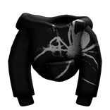 Black Spider Male  Hoodie