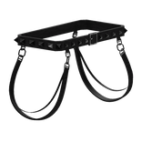 Black Spiked Belt w/ Suspenders 1.0