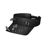 Black Spiked Chrome Visor