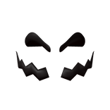 Black Spiked Mustache