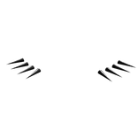 Black spiked piercing set