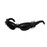 Black Spiked Punk Shades