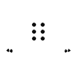 Black Spiked Tripple Erl Piercing Set