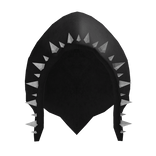 Black Spikey Emo Grunge Hood