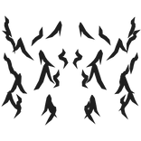 Black Spiky Aura Bottom