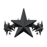 Black Star Iconic Sigil Crown