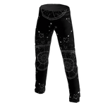 Black Stary Zodiac Jeans