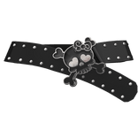 Black Studded Belt With a Cute Skull 1.0
