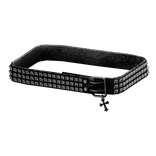 Black Studded Chrome Hearts Belt 3.0