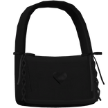 black stylish lace purse