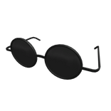 Black Stylish Round Glasses