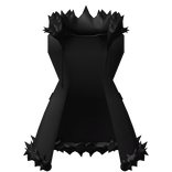 Black Subspace Fur Coat - Girl R6
