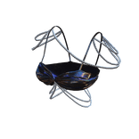 Black Summer Iridescent Mermaid Pearl Bikini Top