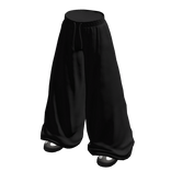 Black Sweatpants Sneakers Baggy Tracksuits Joggers