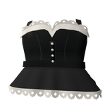 Black Sweetheart Doll Dress - 3.0