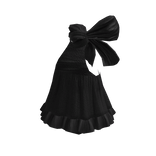 Black Swimsuit Y2K Beach Bodysuit One piece Ribbon