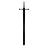 black sword with rose 