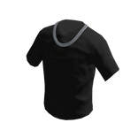 Black T Shirt and Chain 