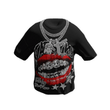 Black T-Shirt Talk Less Do More w / Toy Chain