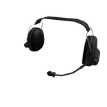 Black Tactical Headset