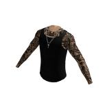 Black Tank Top With Tattoos