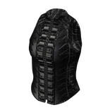 Black Technicality Cyber Halter Top